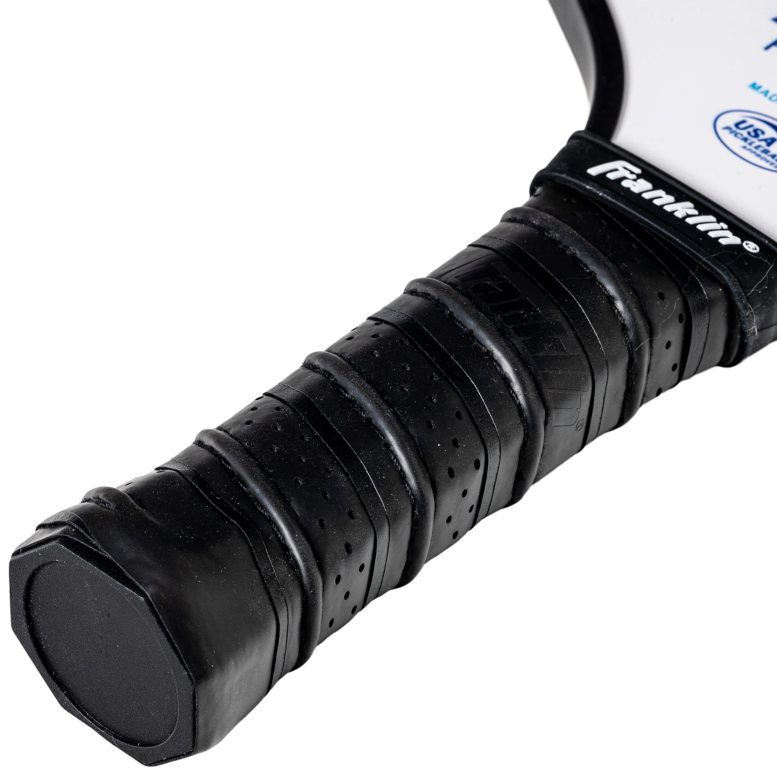 Franklin Sports Pilot back label showing USAPA approval and specs