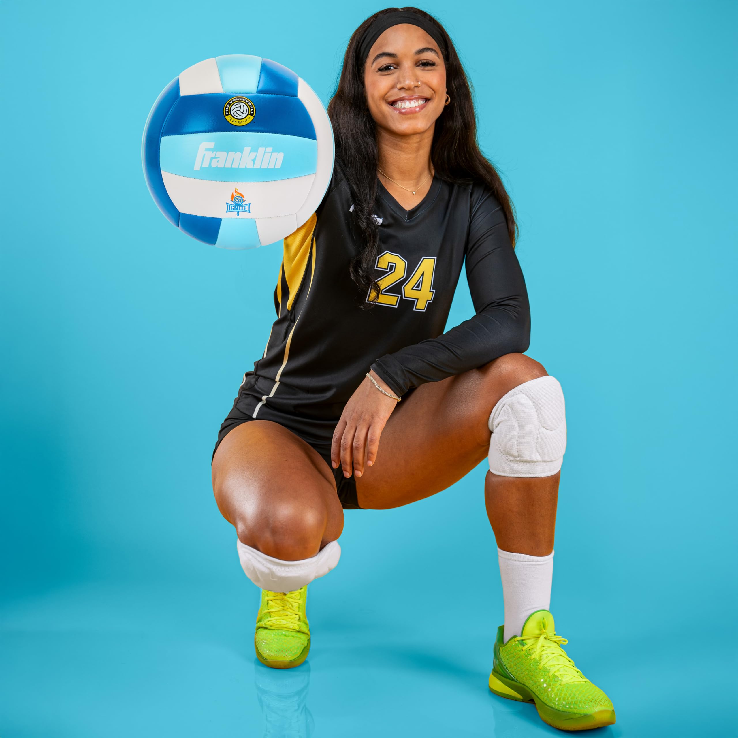 Franklin Sports PVF Indy Ignite lifestyle shot with players showcasing team support