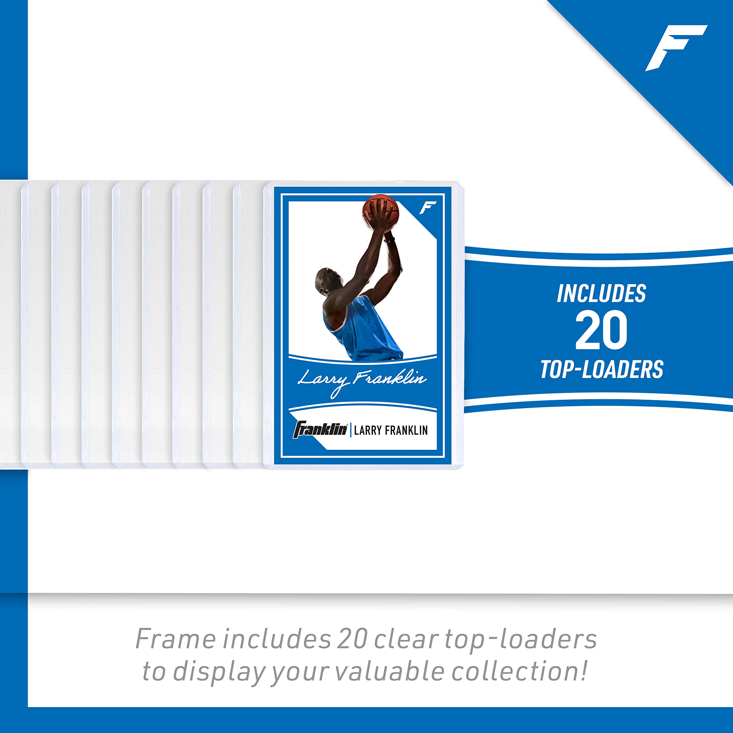Franklin Sports frame next to ruler showing 16x19 scale for size clarity benefit