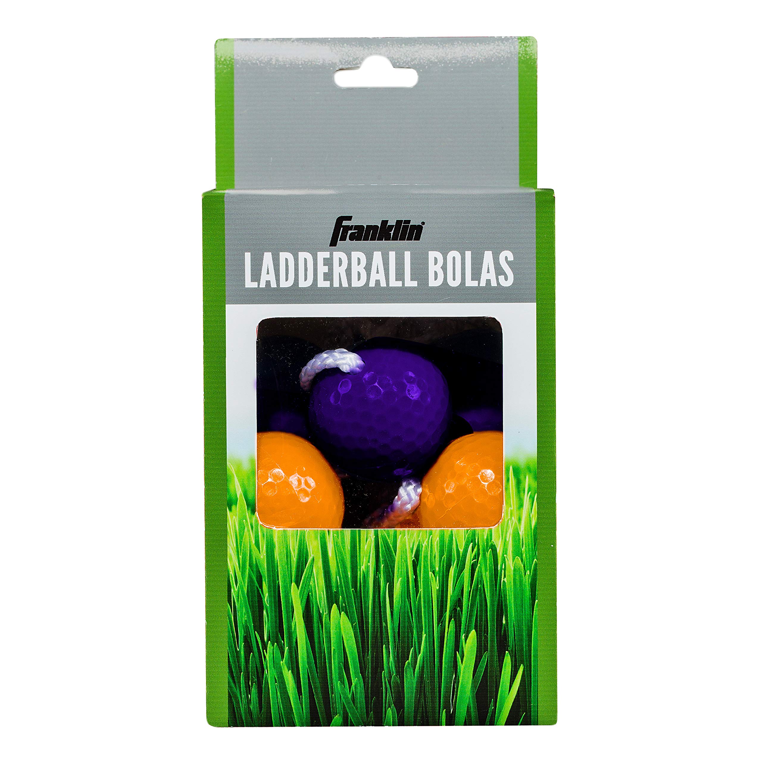 Franklin Sports overhead of bolas in packaging ready for replacement or travel