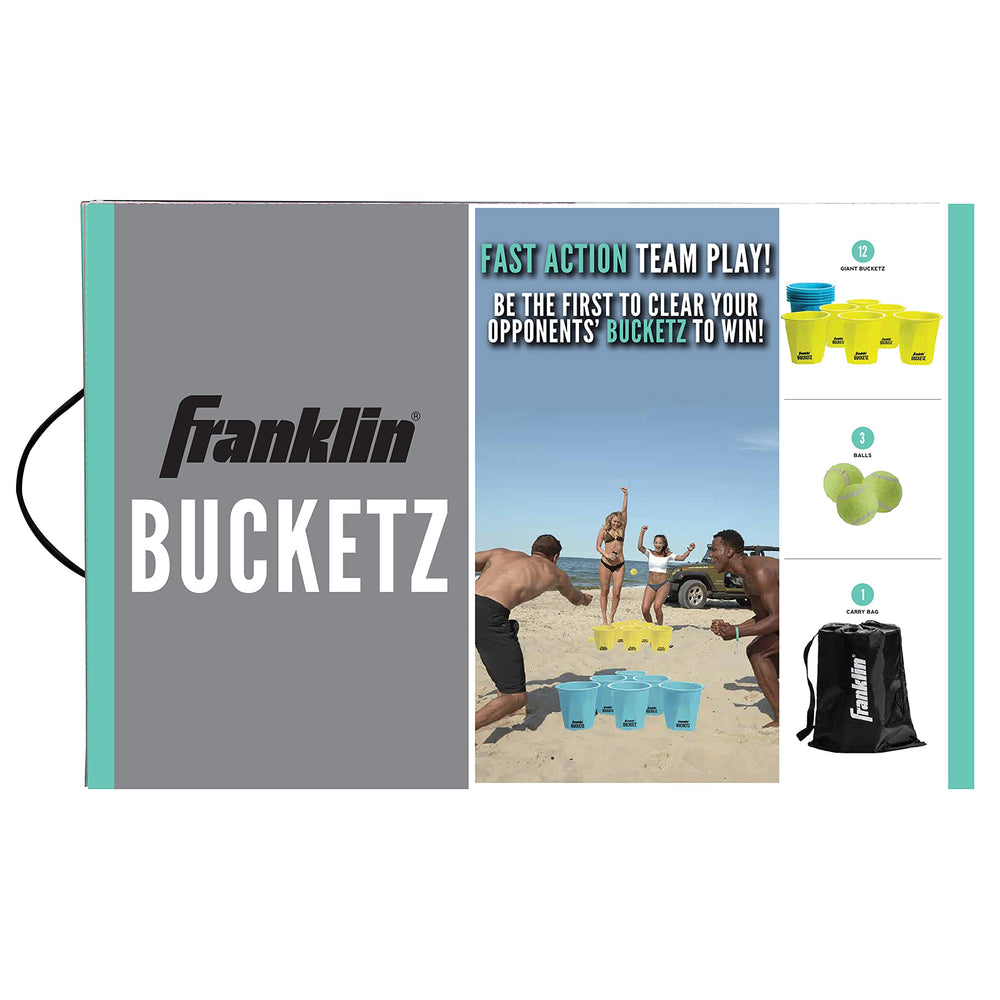 Franklin Sports Bucketz set in beach scene creating group entertainment