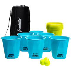 Franklin Sports front packaging showing all Bucketz pieces and benefits