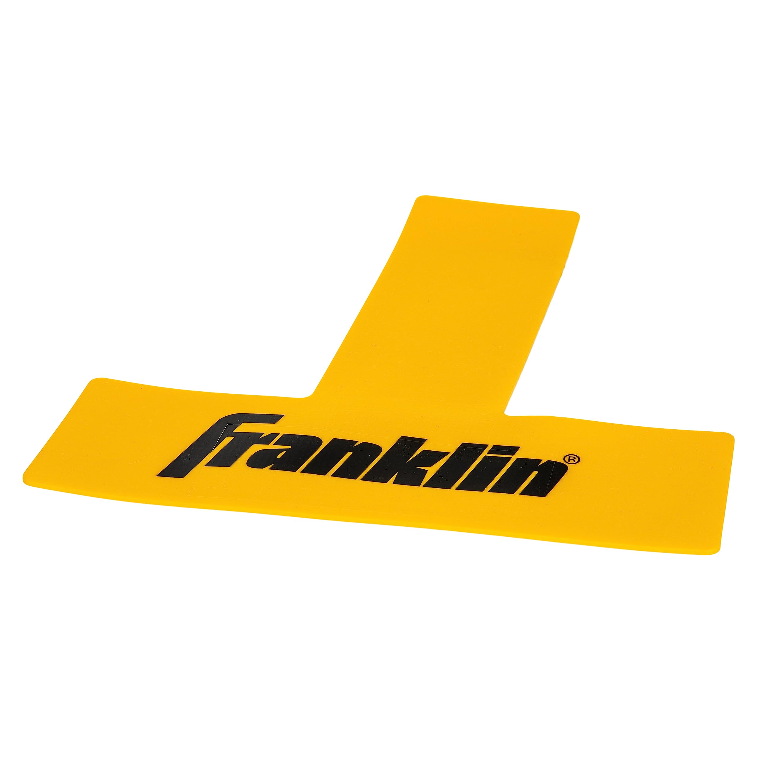 Franklin Sports wipeable material being cleaned for low maintenance
