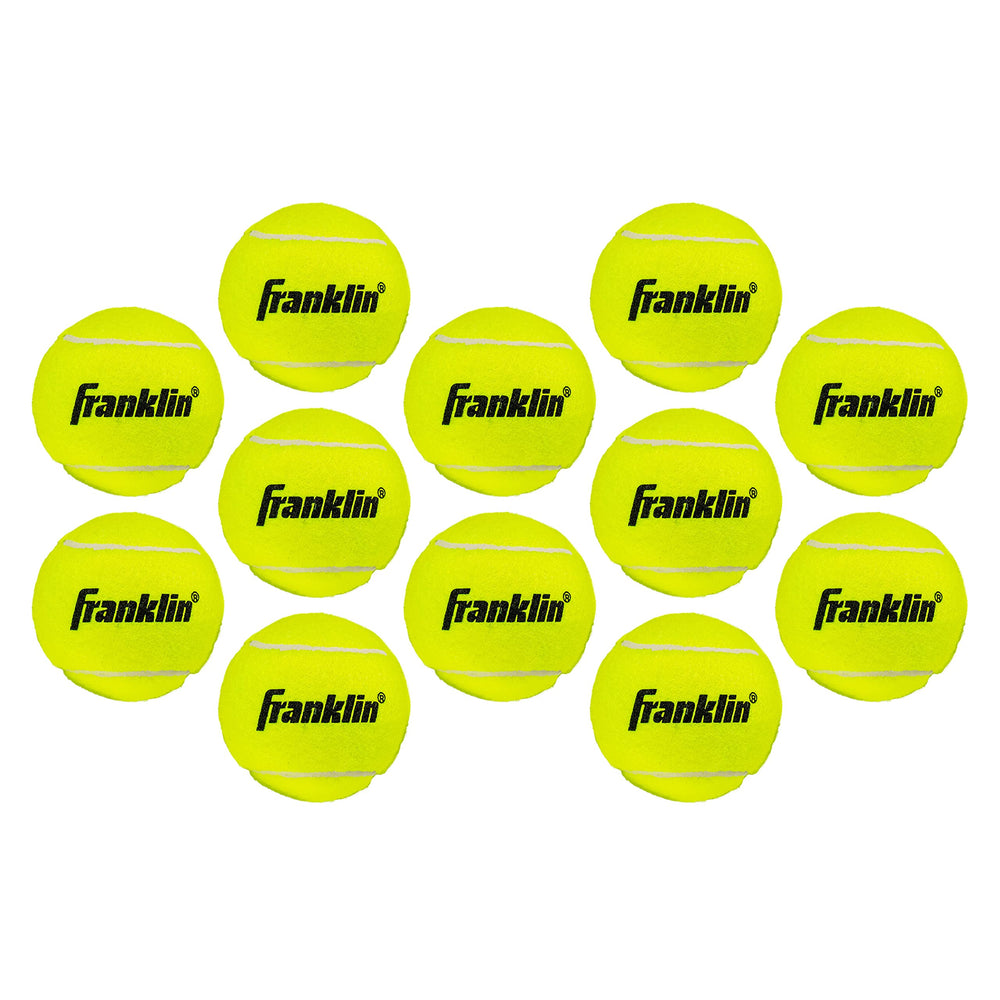 Franklin Sports front packaging showing 12-pack and clear product benefits