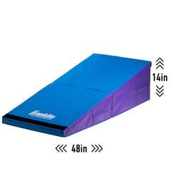 Franklin Sports folded cube for easy transport and compact storage benefit