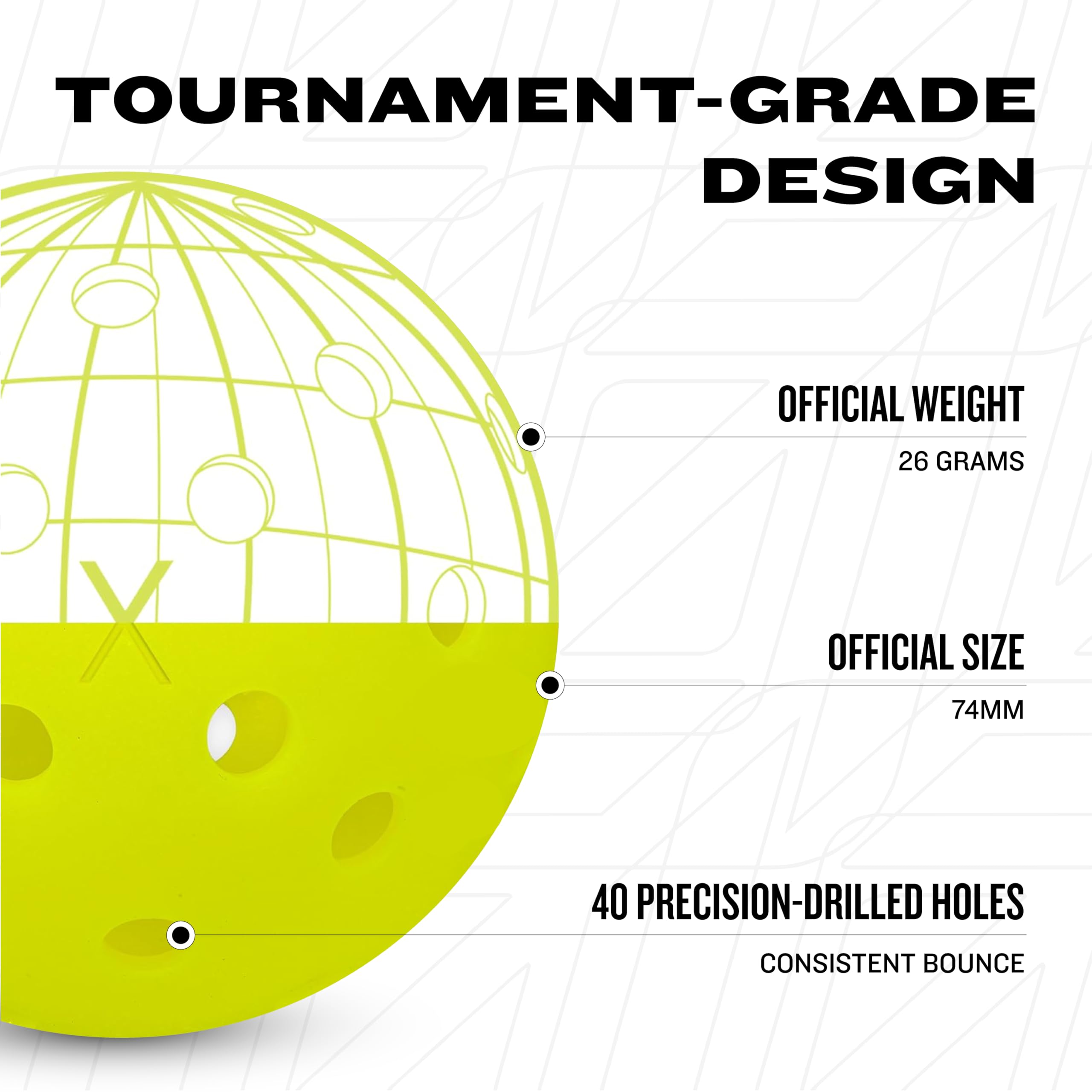 Franklin Sports multiple balls on a court illustrating bulk quantity ideal for clubs and tournaments