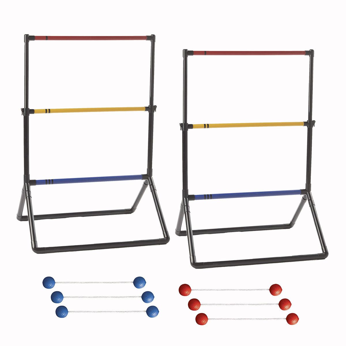 Franklin Sports front view of assembled ladder targets showing portable setup benefit