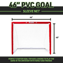 Franklin Sports close-up of 2400D polyester net highlighting durable shooting surface