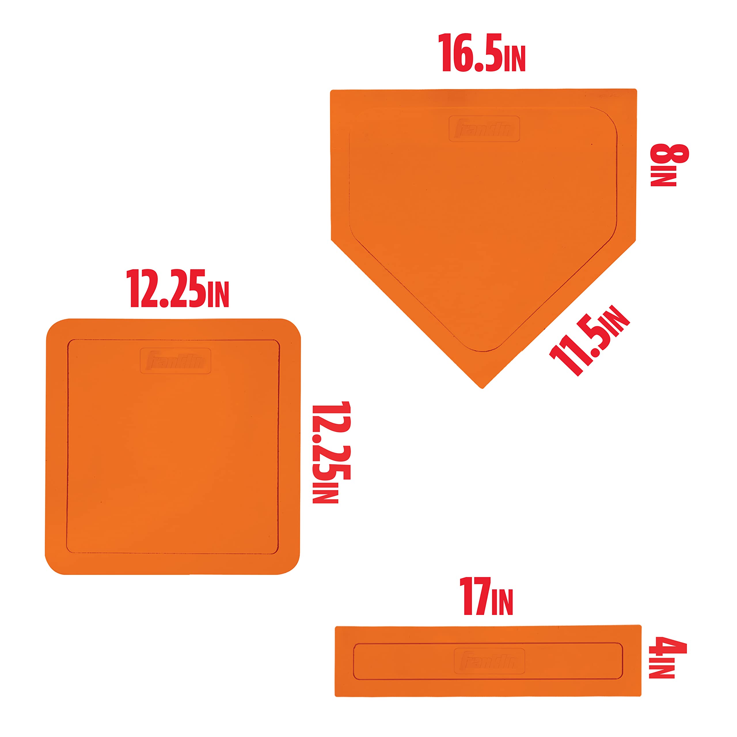 Franklin Sports close-up of rubber texture highlighting tear-resistant durable construction