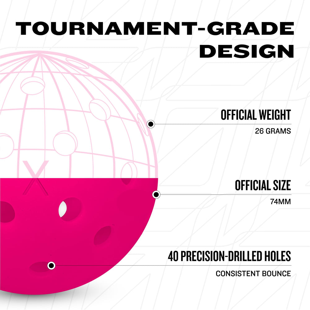 Franklin Sports X-40 in outdoor match setting emphasizing tournament readiness