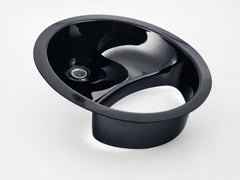 Free Range Designs side profile mounted on a 5-gallon bucket for neat fit and stability