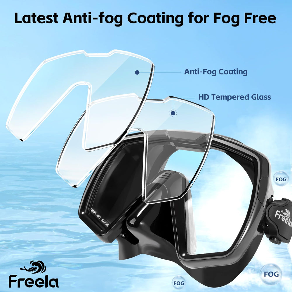 Freela silicone skirt profile displaying secure watertight comfort