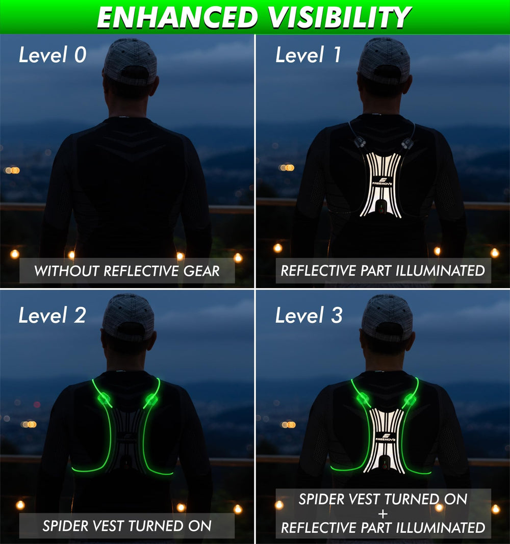 FREEMOVE SPIDER adjustable buckles and straps for quick, secure fit on any body