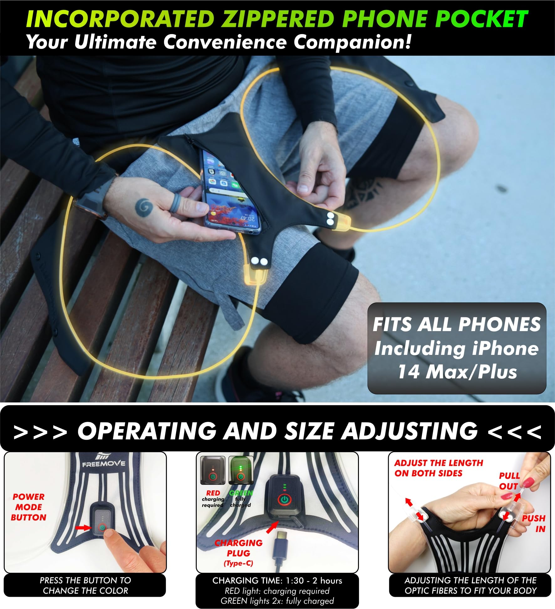 FREEMOVE SPIDER folded compact to show packability for travel and storage