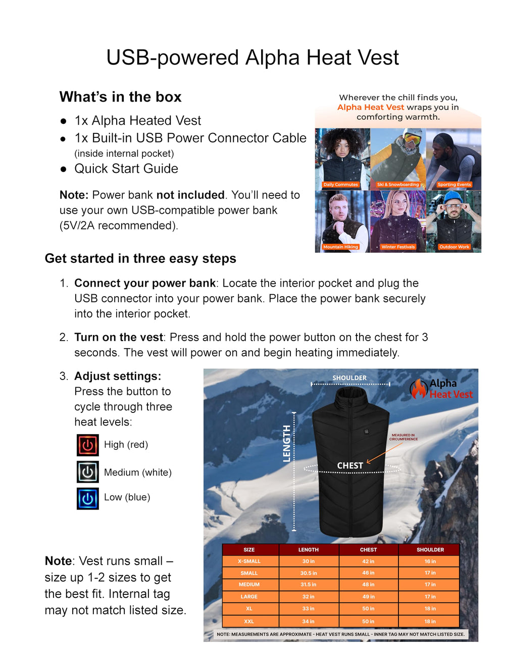 FREEZE2TRIM vest layered under a jacket offering low-profile insulation