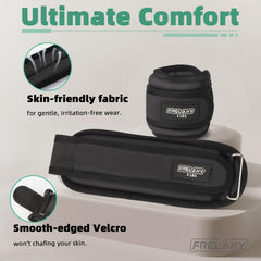 Frelaxy close-up of strap and Velcro for secure, no-slip fit benefit