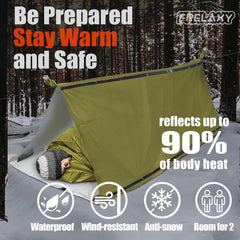 Frelaxy compact packed size in hand illustrating 3x6 inch portability - easy to carry