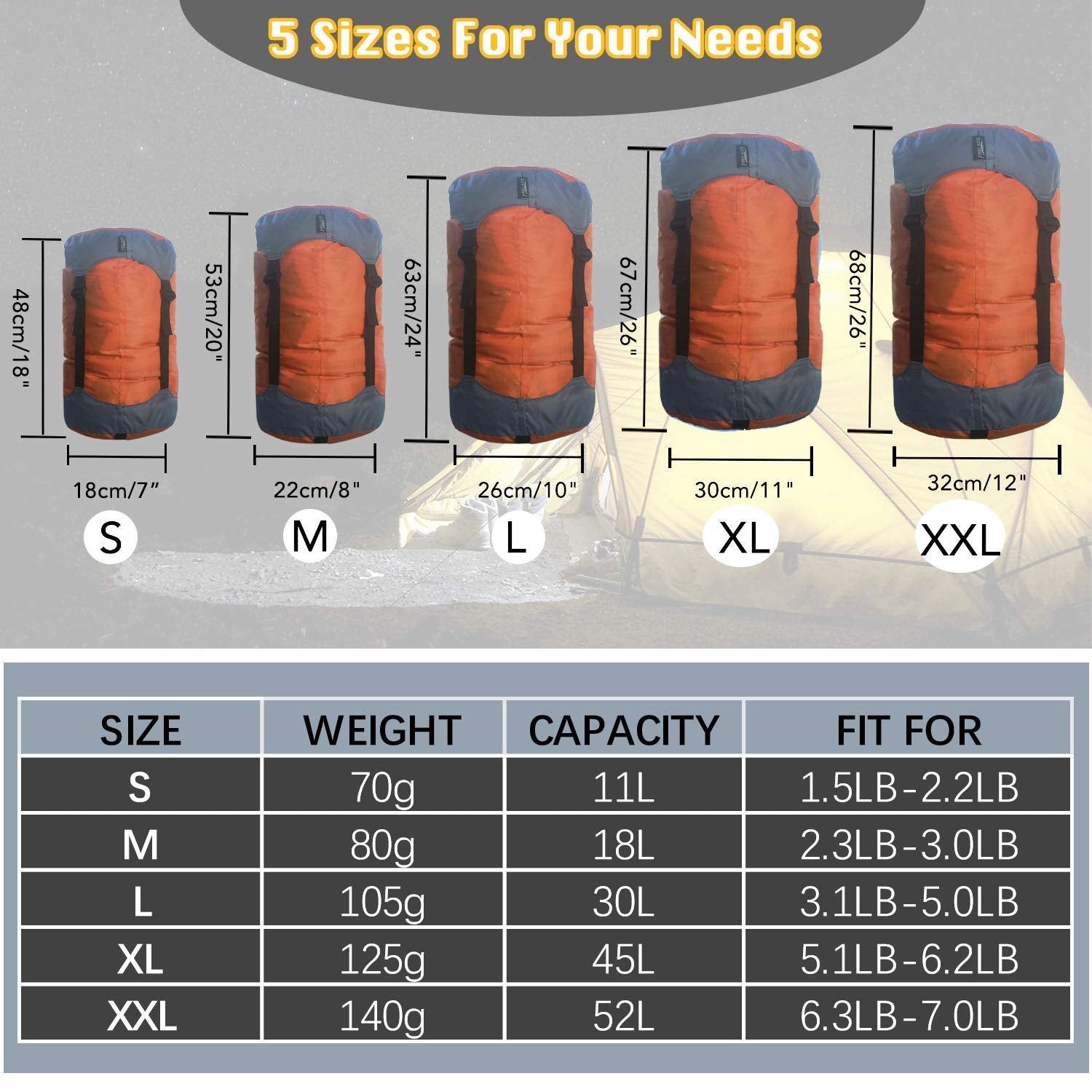 Frelaxy interior slip lining close-up enabling easy stuffing and removal of clothing benefit