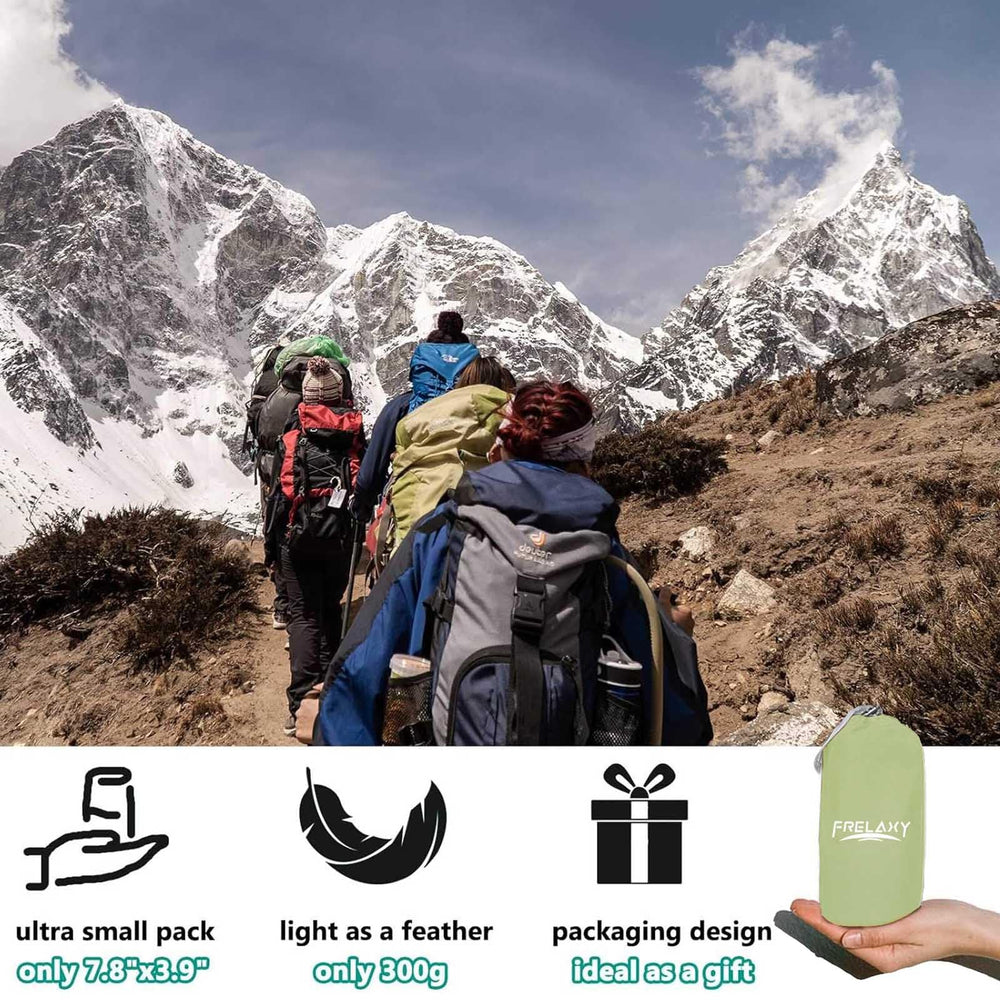 Frelaxy in tent sleeping setup offers breathable warmth while camping