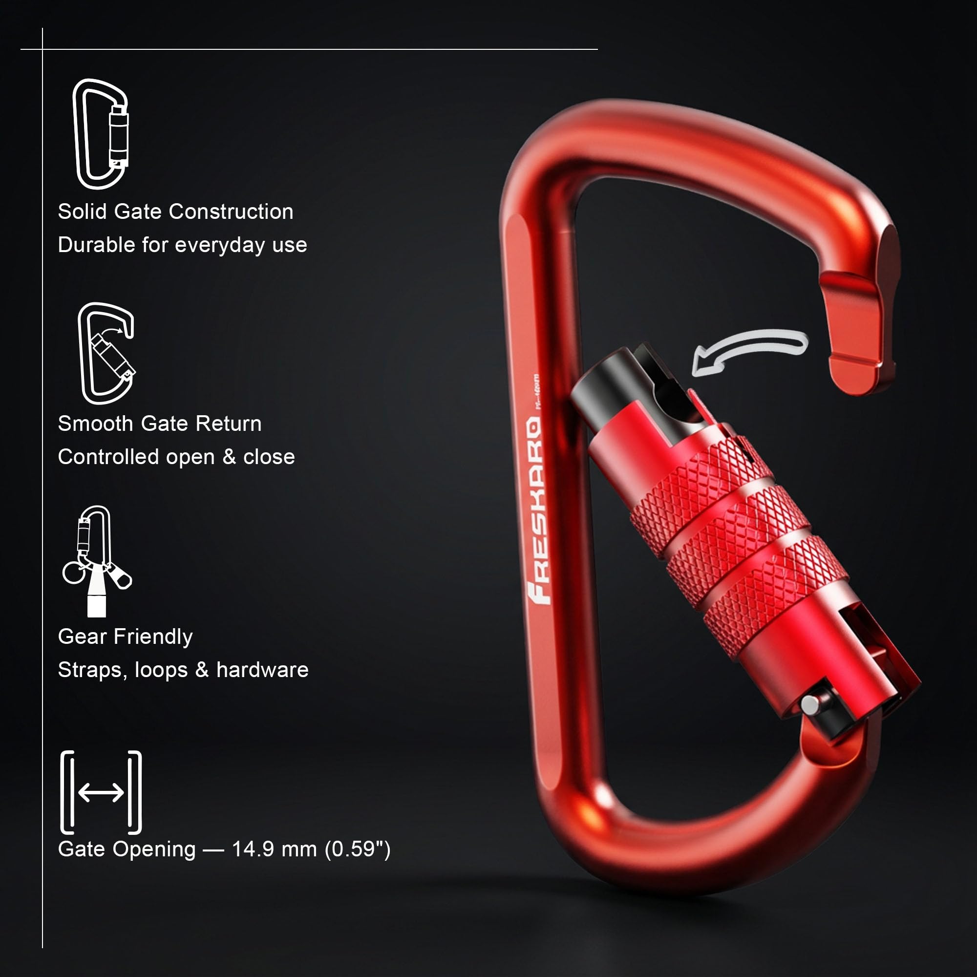 FresKaro D-shape spine detail highlighting strong load-bearing design