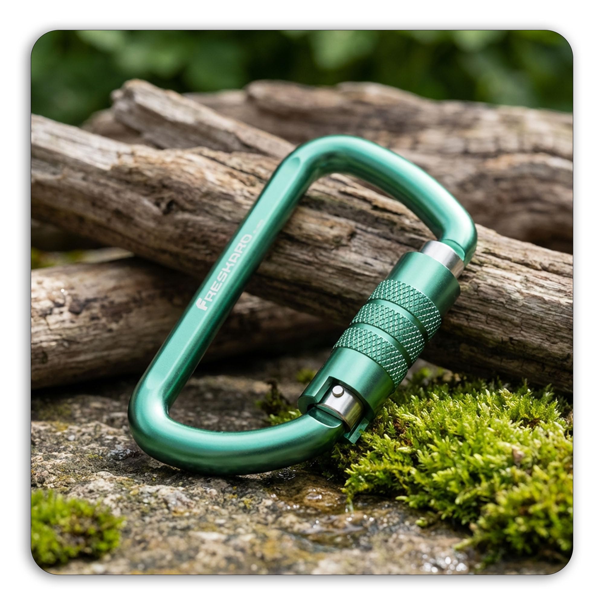 FresKaro clip on keyring and backpack showing quick-access organization benefit