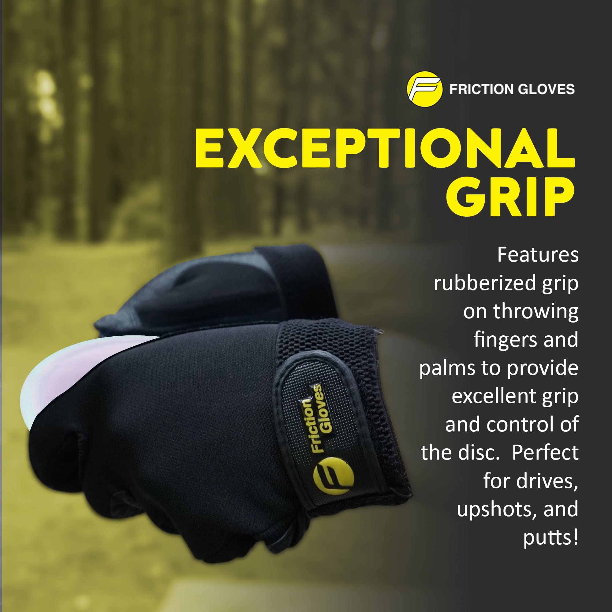 Friction Gloves worn during a drive demonstrating improved control