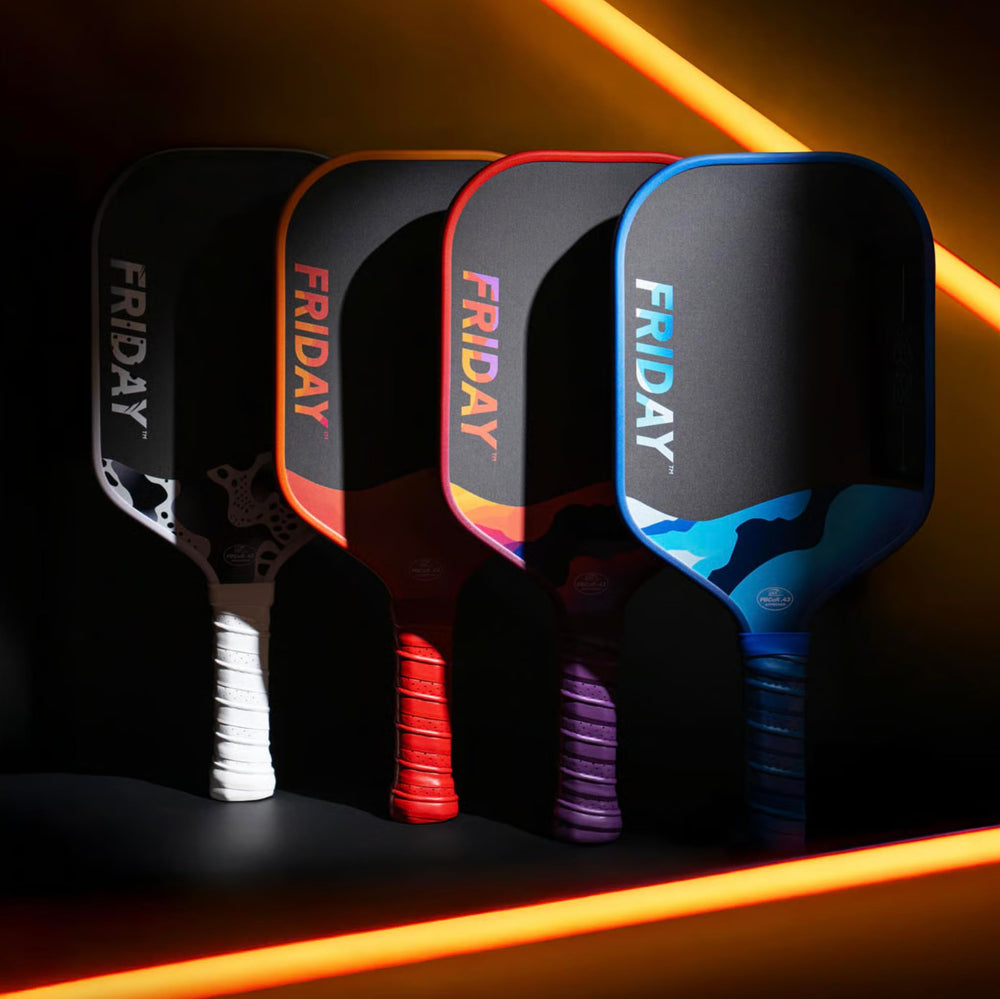 Friday paddle packaging with USAP .43 certification indicating tournament readiness
