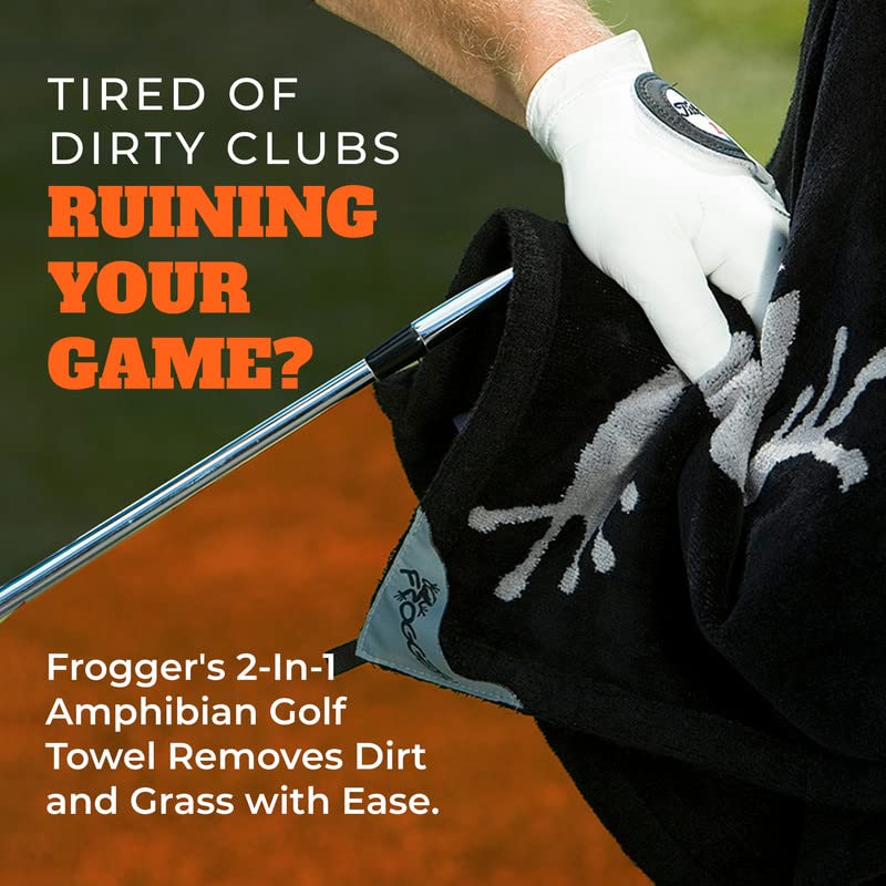 Frogger dry side wiping a grip to keep hands dry and improve control