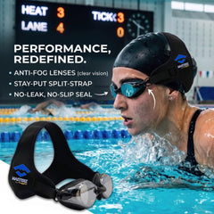 Frogglez side profile highlighting low-profile swim shape