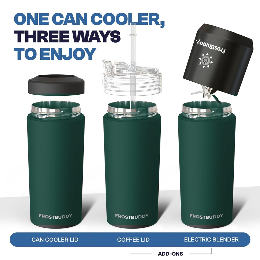 Frost Buddy in car cup holder offering portable convenience and stability