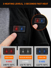 FrostVoyage battery pack in pocket demonstrating safe portable power