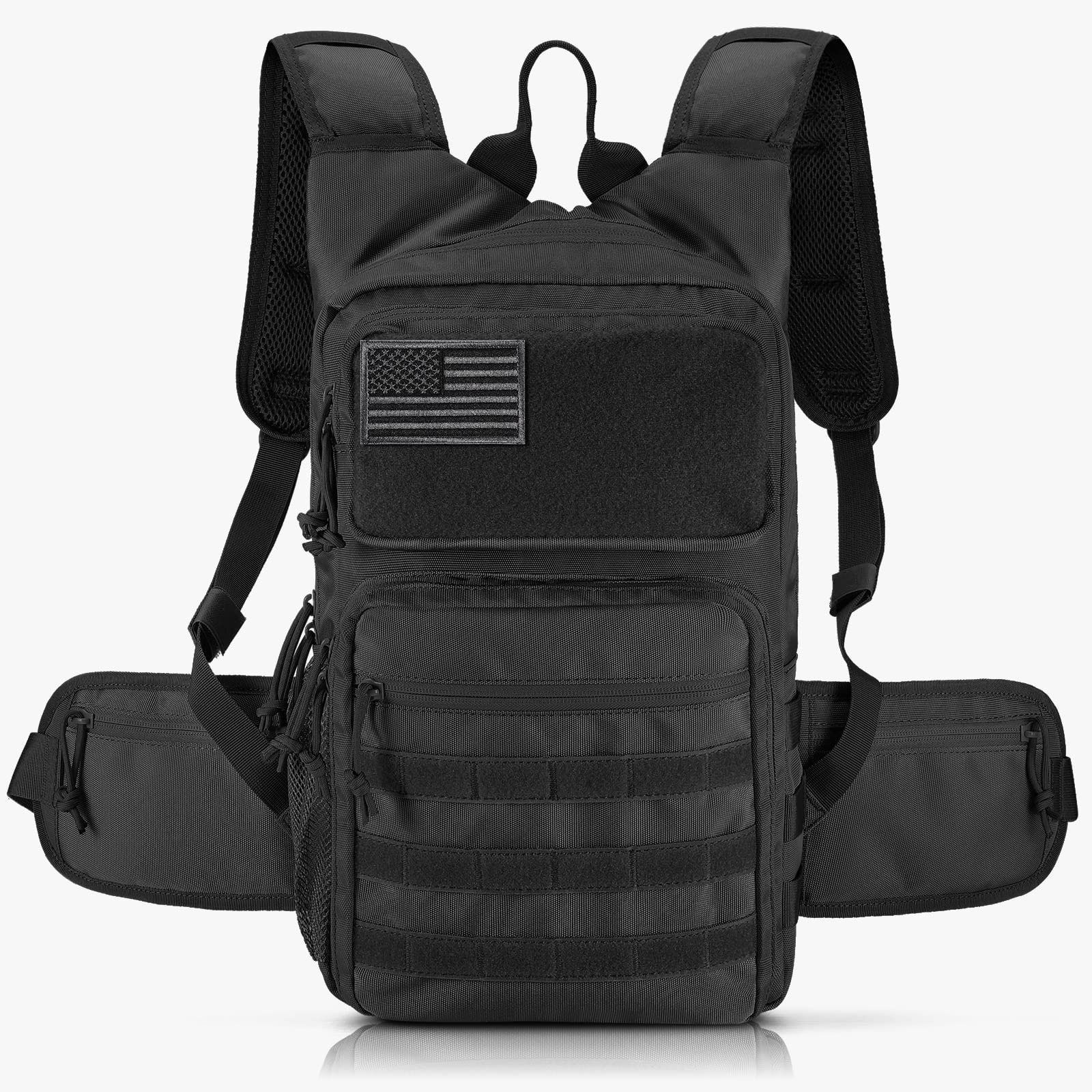 FRTKK close-up of 1000D nylon and heavy-duty zipper for long-lasting durability benefit