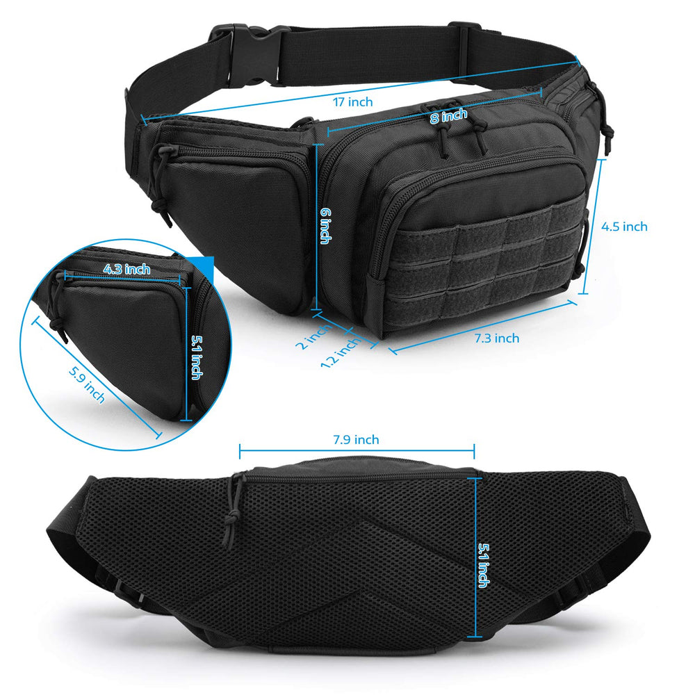 FRTKK worn on hip by user during outdoor activity showing comfortable fit and secure carry