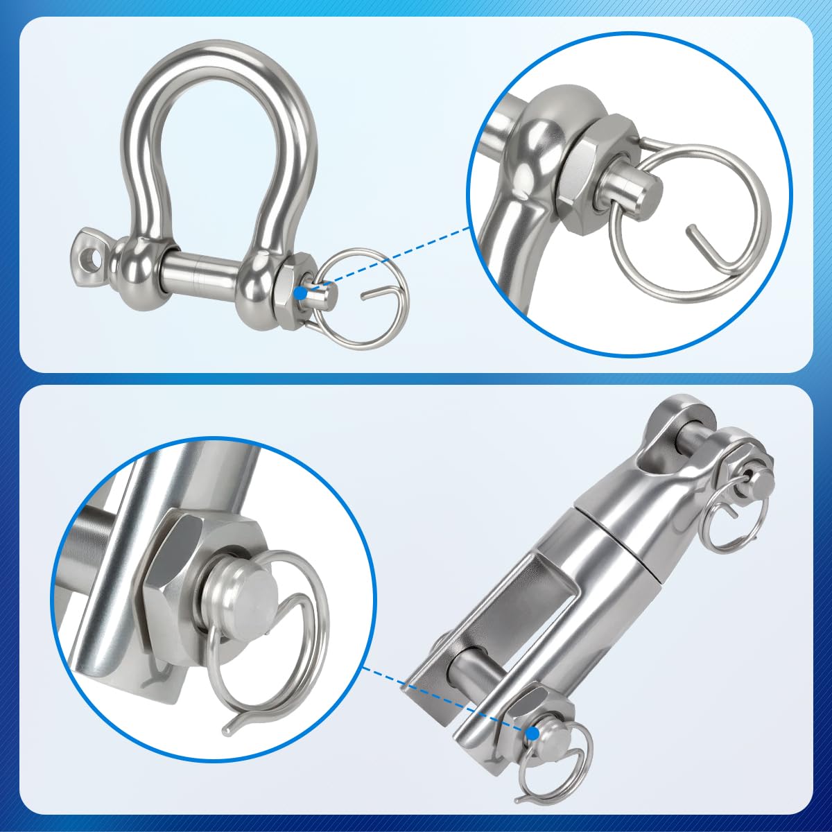 FUCNEN chain running through windlass roller showing smooth feed