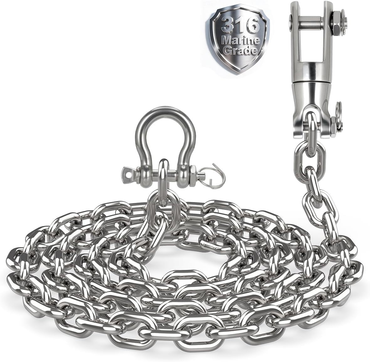 FUCNEN front view of chain kit showing components and durable finish