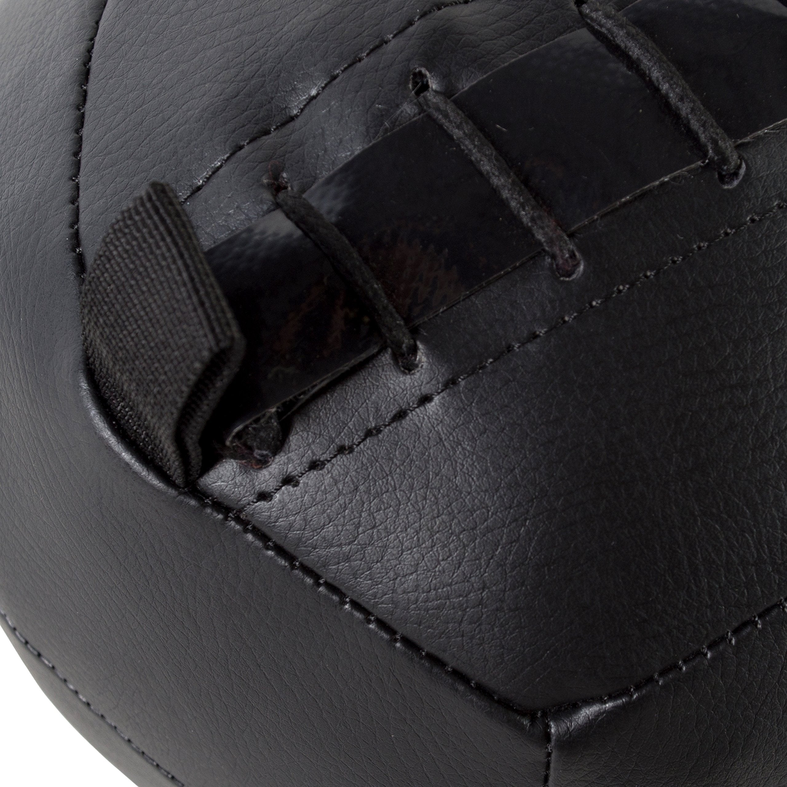 Fuel Pureformance close-up of synthetic leatherette texture highlighting heavy-duty stitching for longevity
