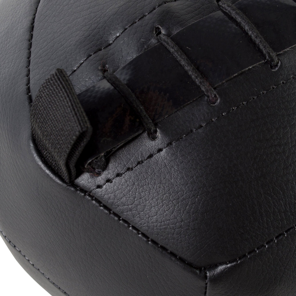 Fuel Pureformance close-up of synthetic leatherette texture highlighting heavy-duty stitching for longevity