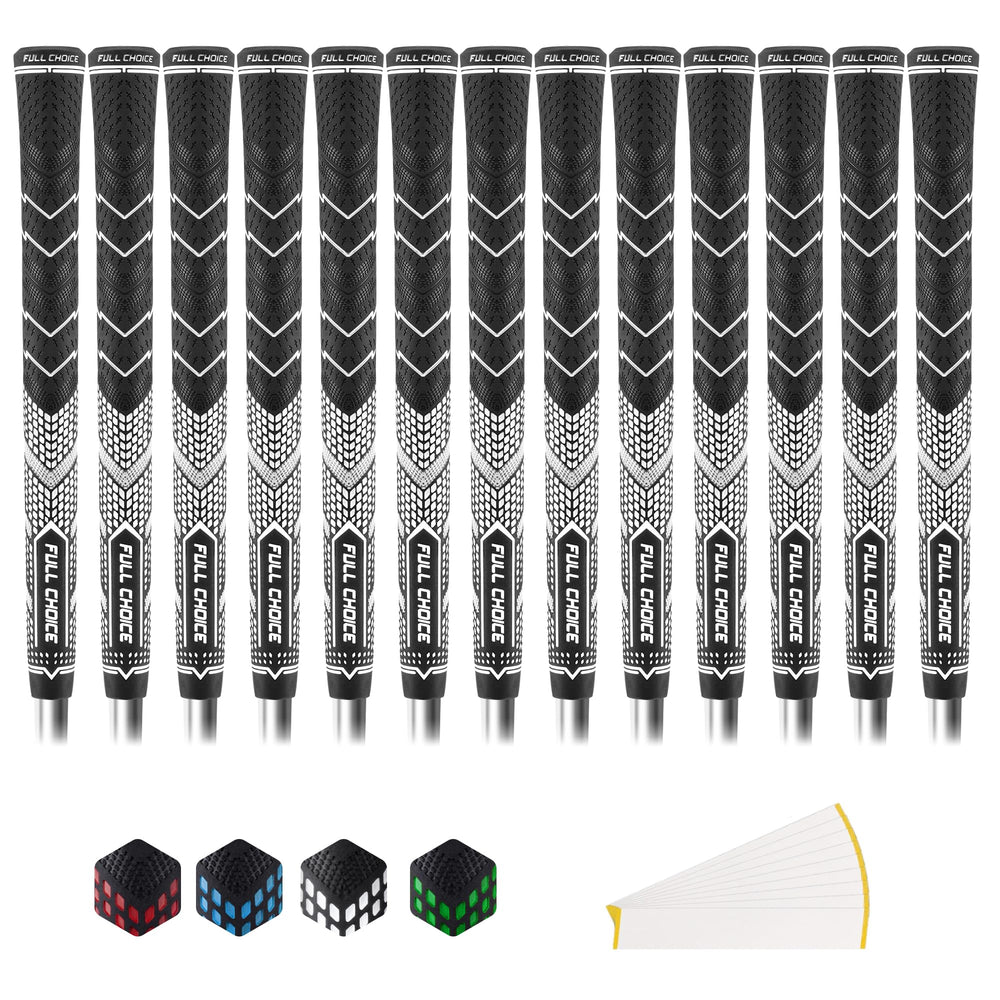 Full Choice front packaging showing 13 white grips, clean visual and ready-to-install benefit