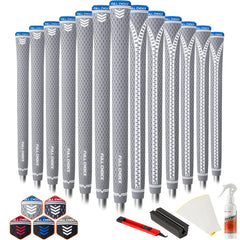 Full Choice front packaging showing 13 grips and kit, clear product overview