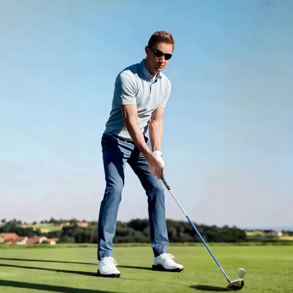 Full Choice lifestyle on-course action photo showing secure grip in play conditions