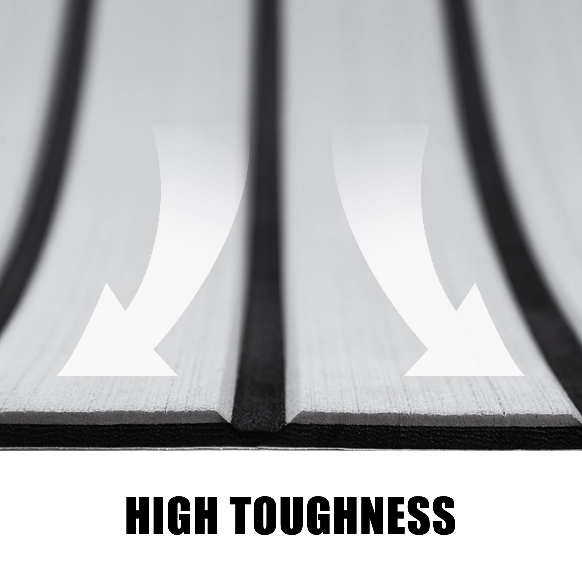 Fullfire installed on a bass boat deck providing cushioned, non-slip surface