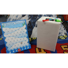 Fun Express discs and propping dowel displayed for quick setup and easy transport benefits