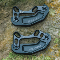 Funn Zippa Lite thermoplastic bumper closeup highlighting replaceable wear part advantage