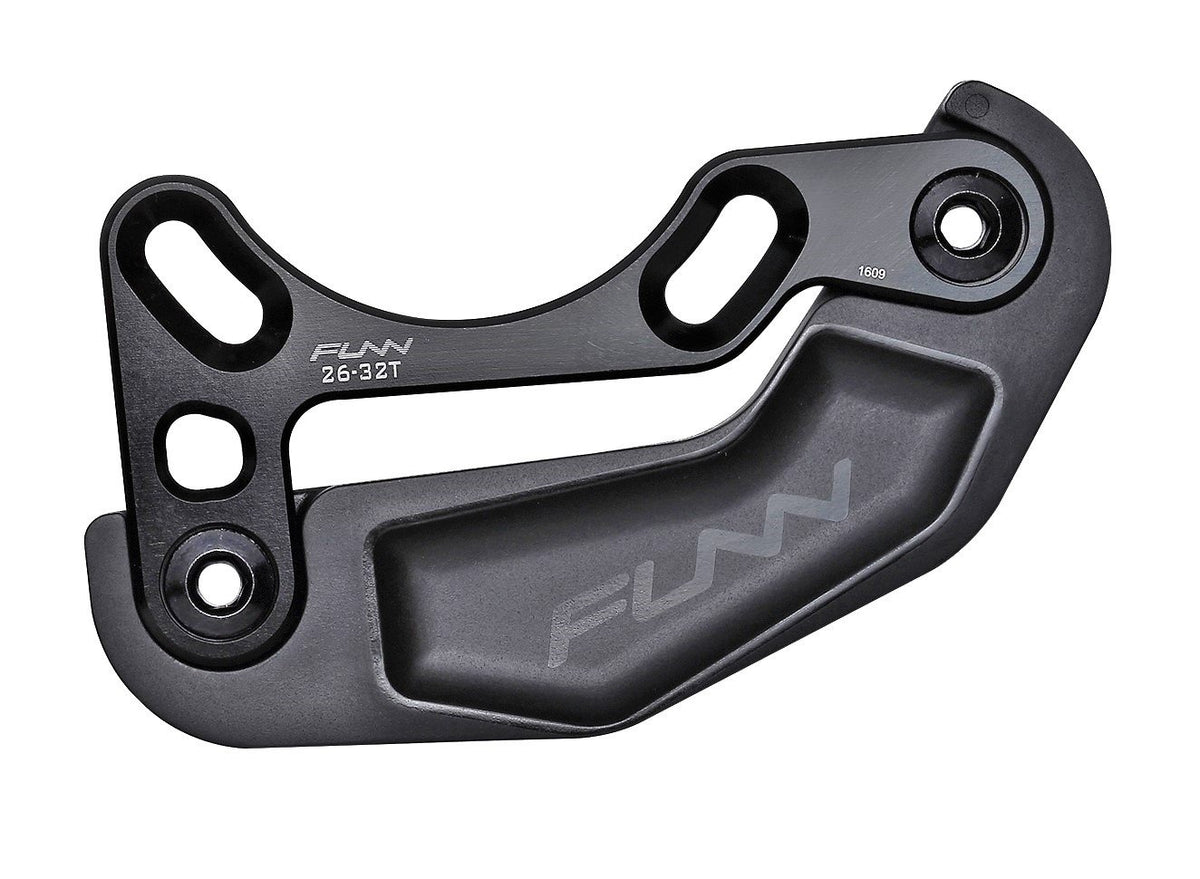 Funn Zippa Lite front view showing compact bash guard and clean profile benefit