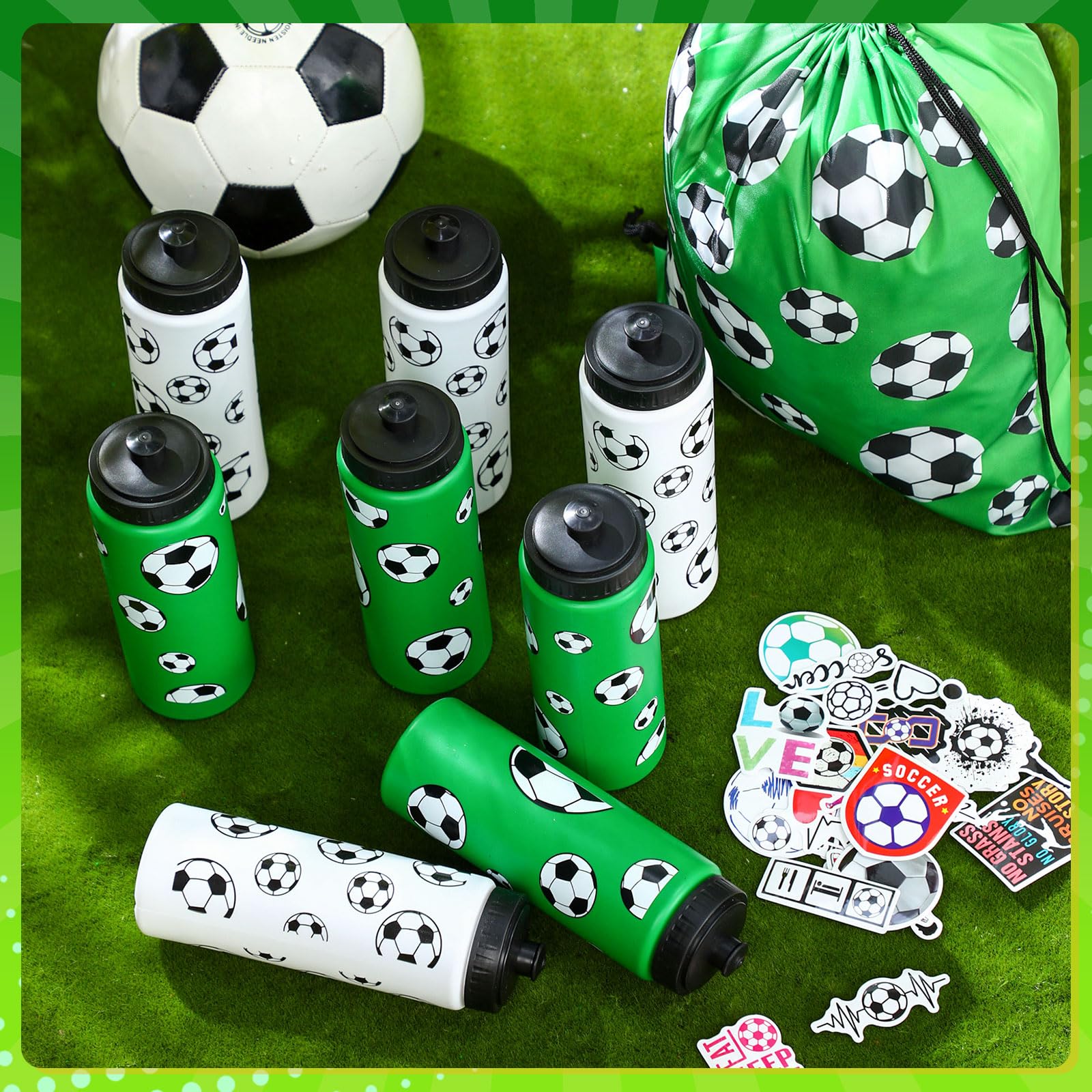 funnymoom lifestyle image of kids on soccer field promoting team use