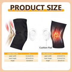 Funnysoft close-up of curved gel pad showing cushioning and joint protection