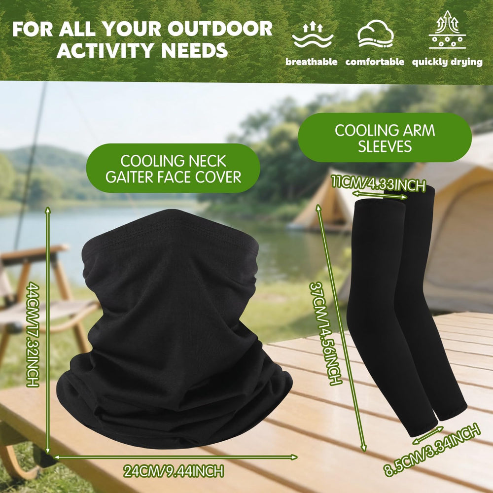 Funnysoft detachable neck flap detail providing extended sun coverage benefit