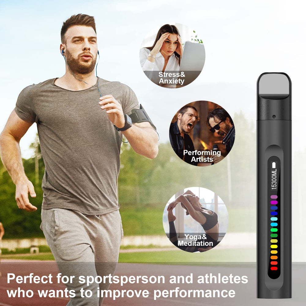 funotes held in hand to show compact 28.8g size for easy portability