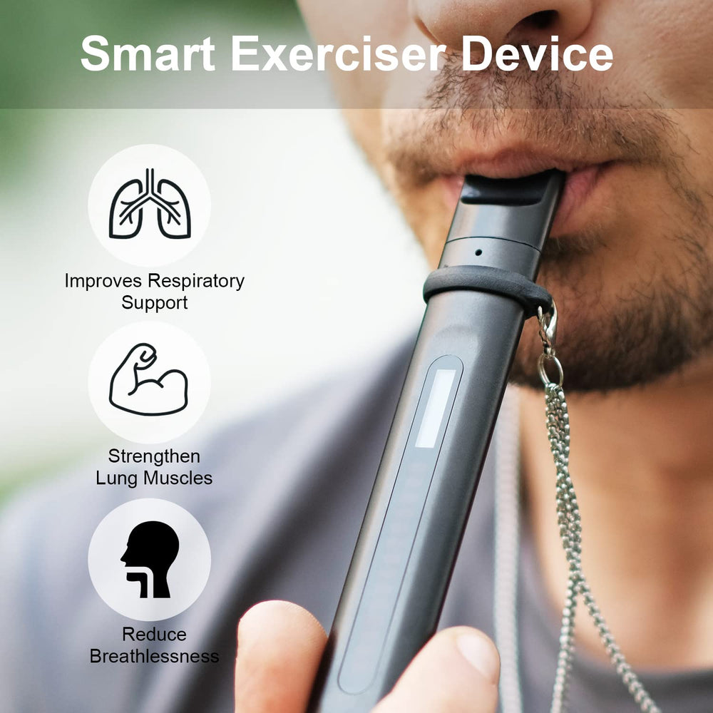 funotes screen with progress bar to guide paced inhalation and exhalation