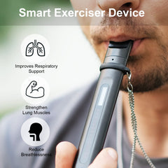 funotes screen with progress bar to guide paced inhalation and exhalation